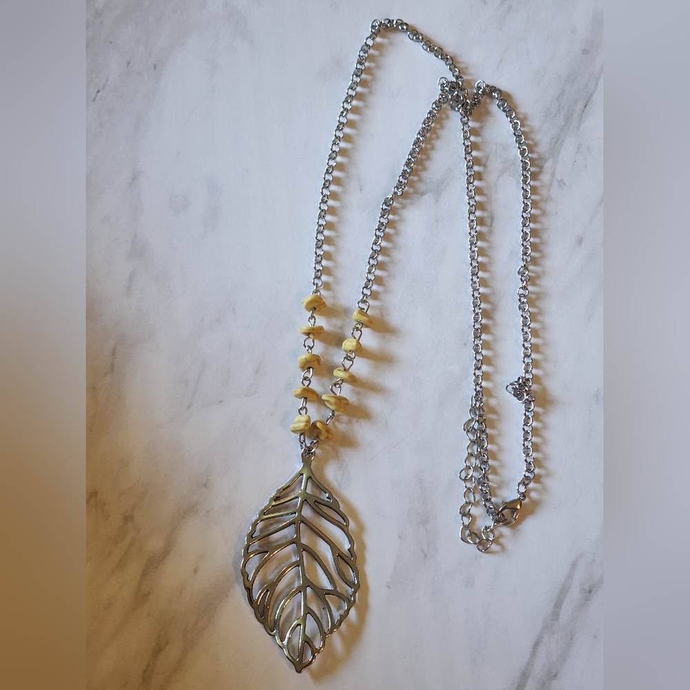 Long Leaf Necklace